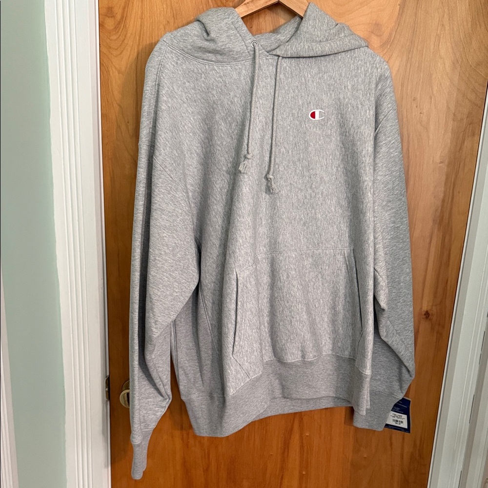 Champion Heather Gray Men's Hoodie